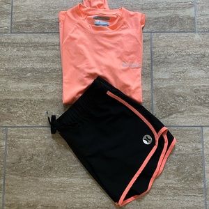 Hurley Columbia Rash Guard Board Shorts